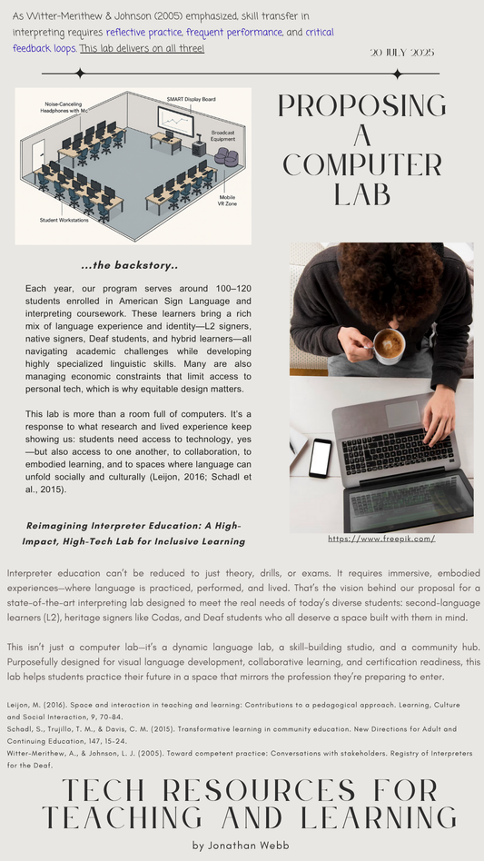Proposing a Computer Lab